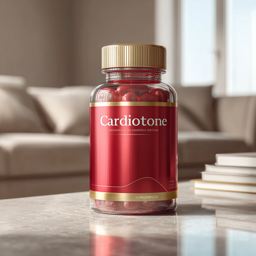 product package on neutral background